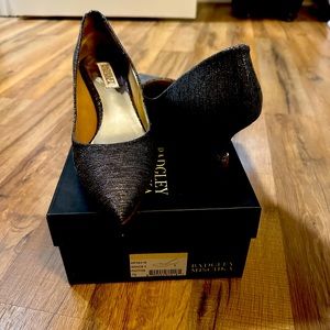 Lady’s shoes. Charcoal gray in color